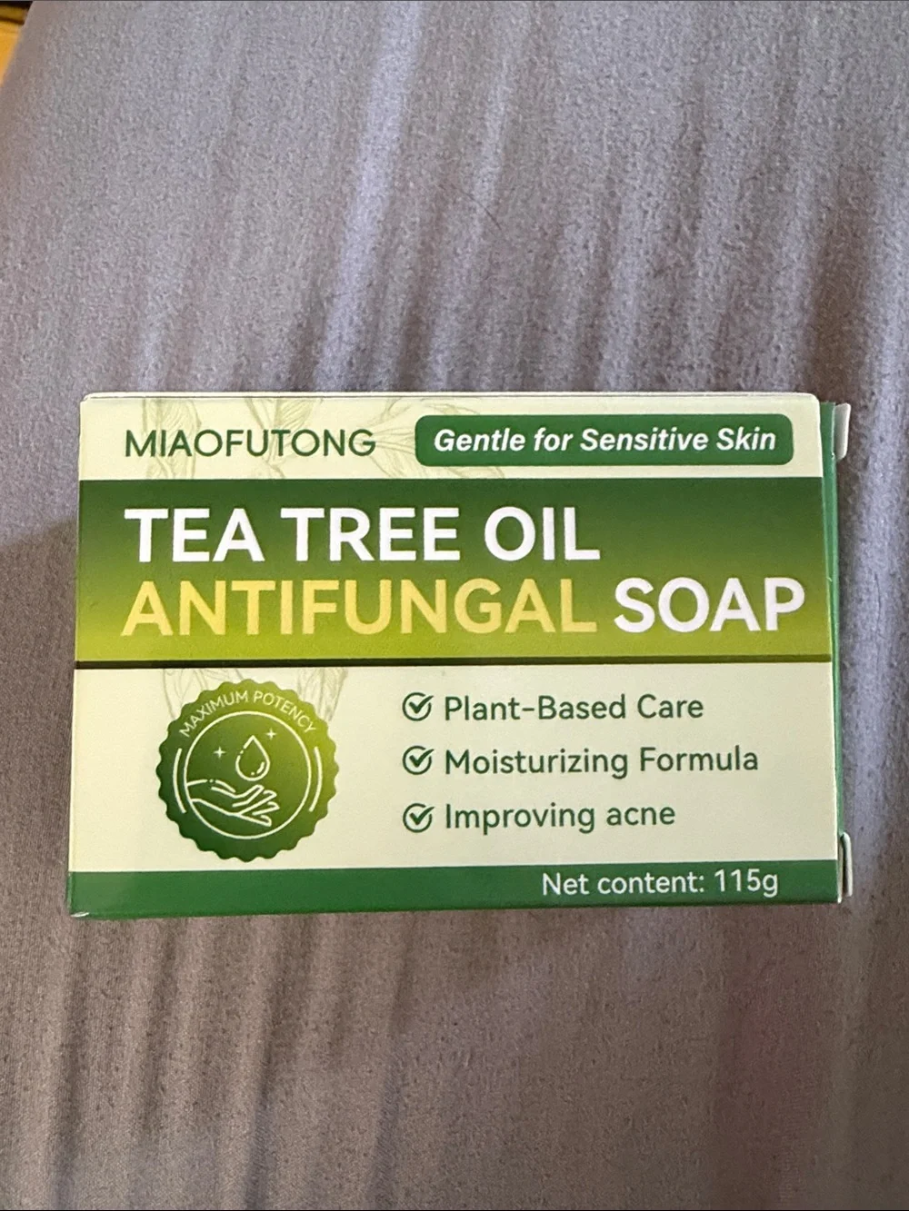 Tea Tree Oil Antifungal Soap – Green